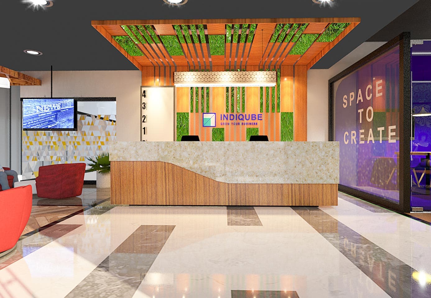 IndiQube - Logix Cyber Park, Sector 62 — photo 1