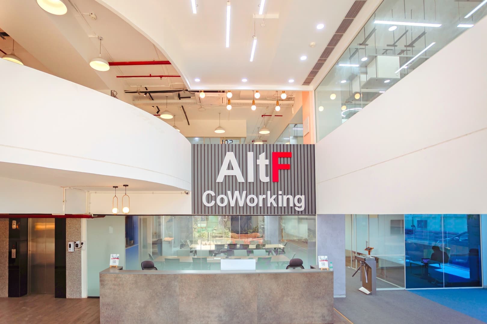 alt.f coworking - Grovy Optiva, Sector 68 — photo 1
